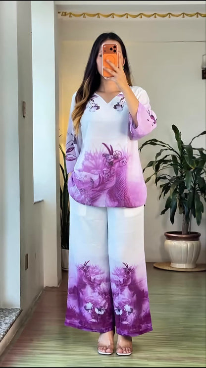 Premium Tie & Dye Cotton Co-ord Set (RD56)