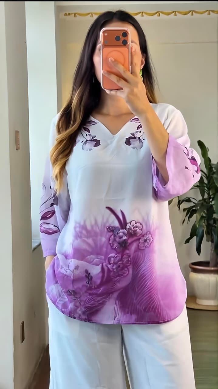 Premium Tie & Dye Cotton Co-ord Set (RD56)