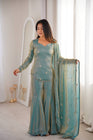 Royal Elegance Embellished Sharara Set (RRRD47)