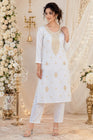 Designer Gold Work Kurta Pant Set for Women (RRRD50)