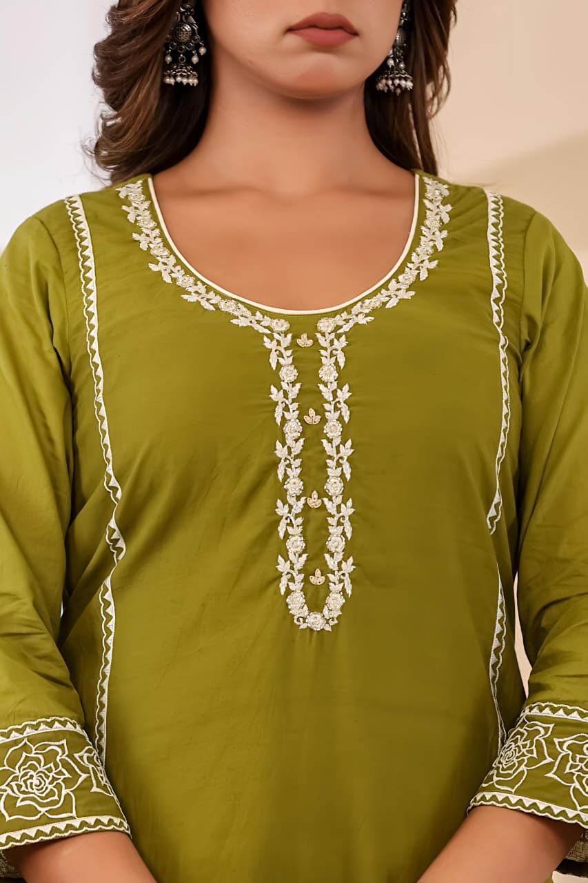 Meher Grace Three-Piece Suit Set (SWSK67)