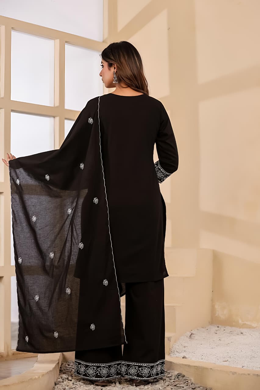 Meher Grace Three-Piece Suit Set (SWSK67)