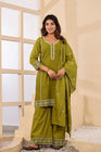 Meher Grace Three-Piece Suit Set (SWSK67)