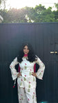 Rosette Floral Kurta Palazzo Dupatta Set (RD61)