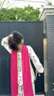 Rosette Floral Kurta Palazzo Dupatta Set (RD61)