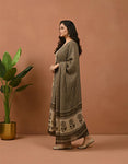 Beige & Brown Ethnic Suit Set (RS03)