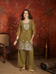 ✨ Premium Embroidered Sharara Set ✨ (RRRD60)