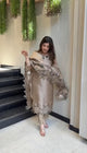 DESIGNER EMBROIDERED CUT WORKED SUIT* ⁠(RD72)