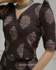 Elegant Block Print Co-Ord Set for Women (RS05)