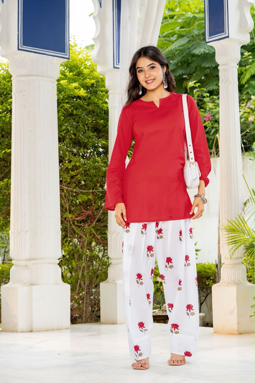 Floral Farsi Suit Set (CJ02)