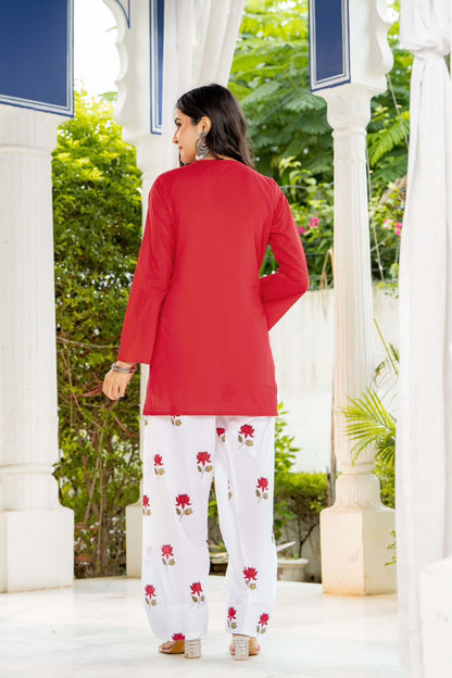 Floral Farsi Suit Set (CJ02)