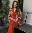 Embroidered Cotton Flex Co-Ord Set for Women (SWSK71)