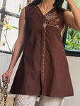 Elegant Embroidered Kurta Palazzo Set (CJ06)