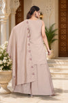 Elegant Embroidered Cotton 3-Piece Suit Set with Dupatta (RD74)