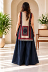 Printed Kurta Set with Wide-Leg Palazz (RD77)