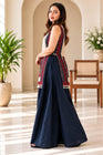Printed Kurta Set with Wide-Leg Palazz (RD77)