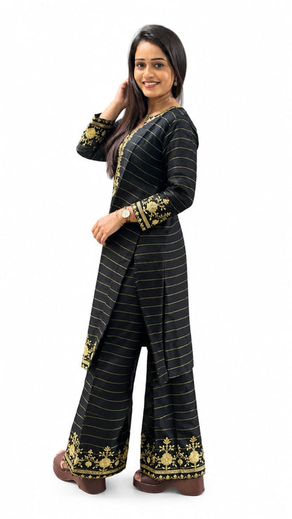 Elegance Embroidered Suit Set (RRRD66 RR TULSHI)