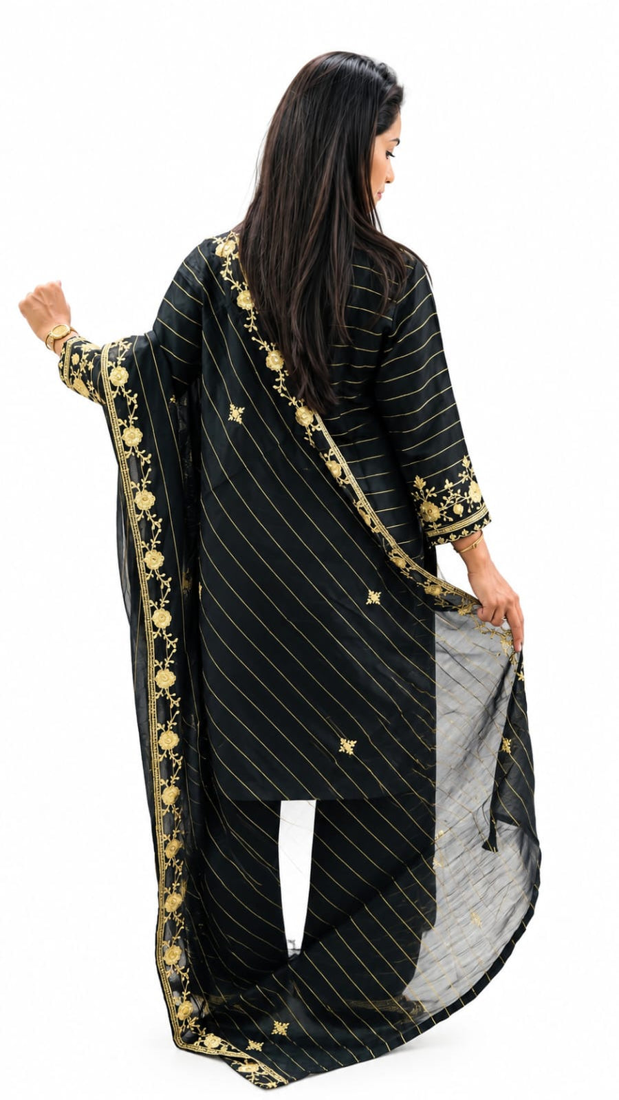 Elegance Embroidered Suit Set (RRRD66 RR TULSHI)