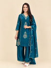 Royal Embroidered 3-Piece Suit Set (RRRD67 Chhaya)