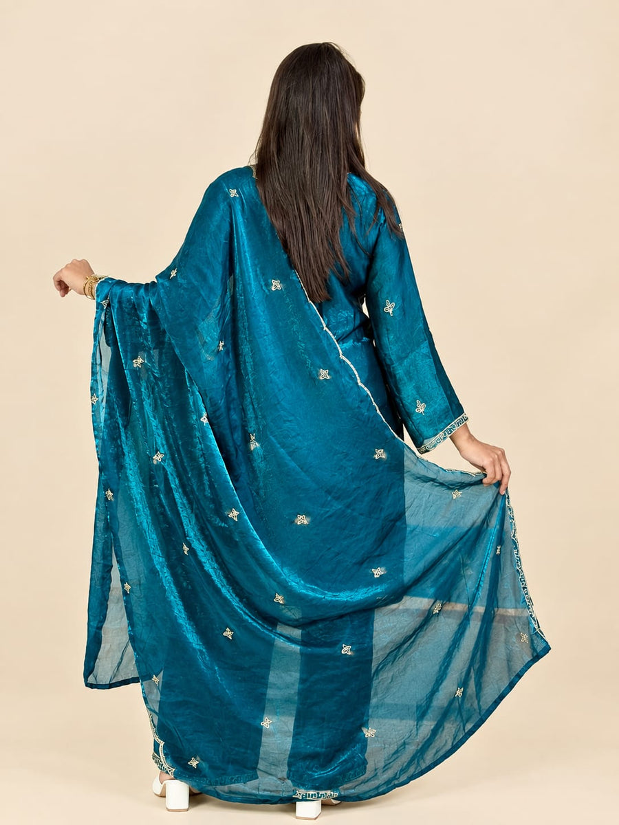 Royal Embroidered 3-Piece Suit Set (RRRD67 Chhaya)