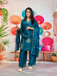 Royal Embroidered 3-Piece Suit Set (RRRD67 Chhaya)