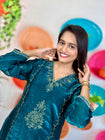 Royal Embroidered 3-Piece Suit Set (RRRD67 Chhaya)