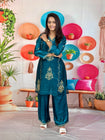 Royal Embroidered 3-Piece Suit Set (RRRD67 Chhaya)