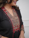 Women’s Cotton Printed Kurta Palazzo & Dupatta Set (RD80)
