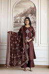 🌿 Elegant Embroidered Suit Set with Designer Dupatta ✨ (SWSK80)