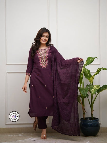 Amazing Beautiful Collection 💞 PAIR OF TOP - BOTTOM & DUPATTA💞 (NFRSD01) - suitswala