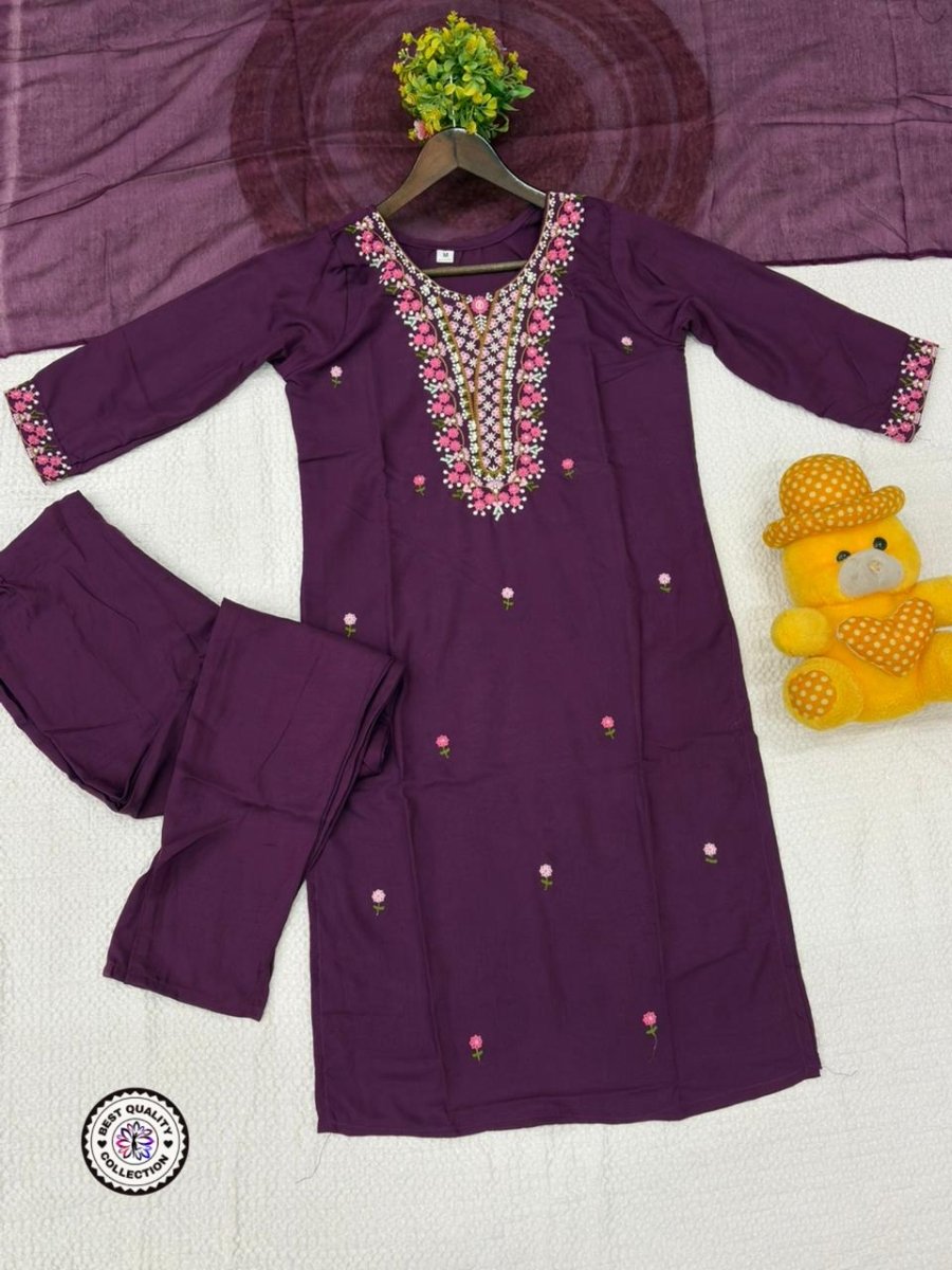 Amazing Beautiful Collection 💞 PAIR OF TOP - BOTTOM & DUPATTA💞 (NFRSD01) - suitswala