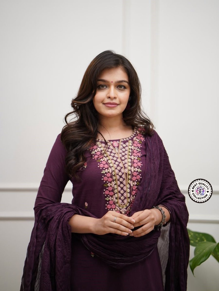 Amazing Beautiful Collection 💞 PAIR OF TOP - BOTTOM & DUPATTA💞 (NFRSD01) - suitswala