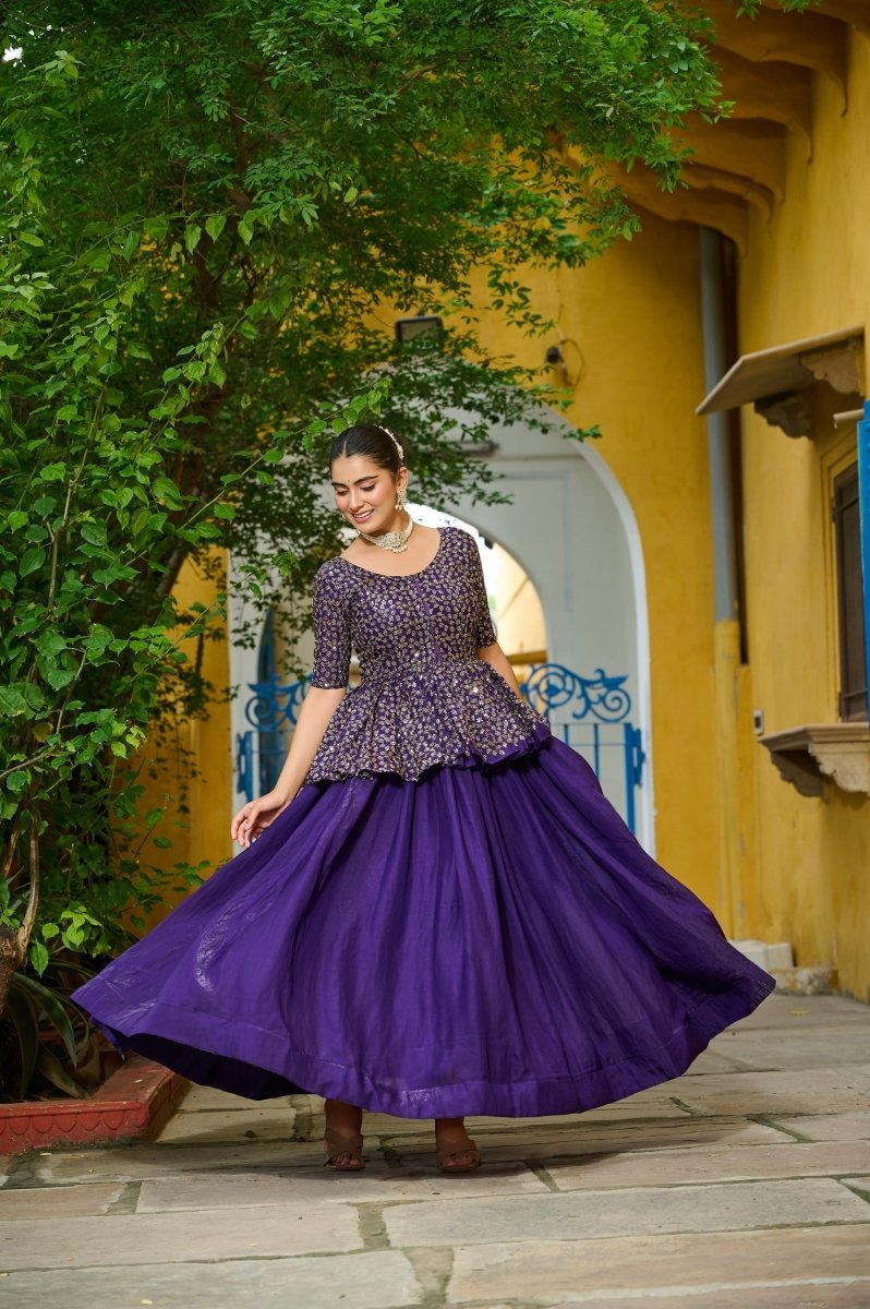 FESTIVAL SPECIAL FENDI EMBROIDERED LEHENGA CHOLI (WDN132) 01 - suitswala