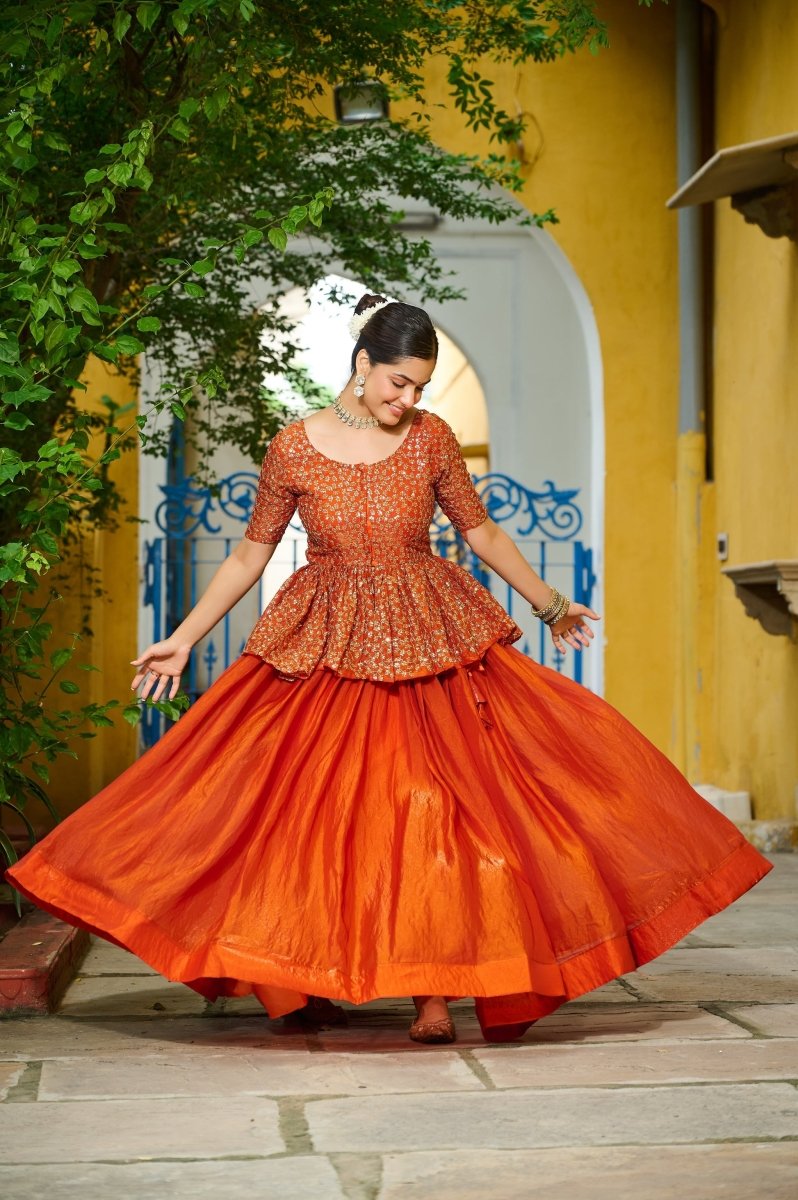 FESTIVAL SPECIAL FENDI EMBROIDERED LEHENGA CHOLI (WDN132) - suitswala