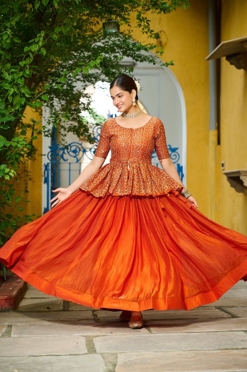 FESTIVAL SPECIAL FENDI EMBROIDERED LEHENGA CHOLI (WDN132) - suitswala