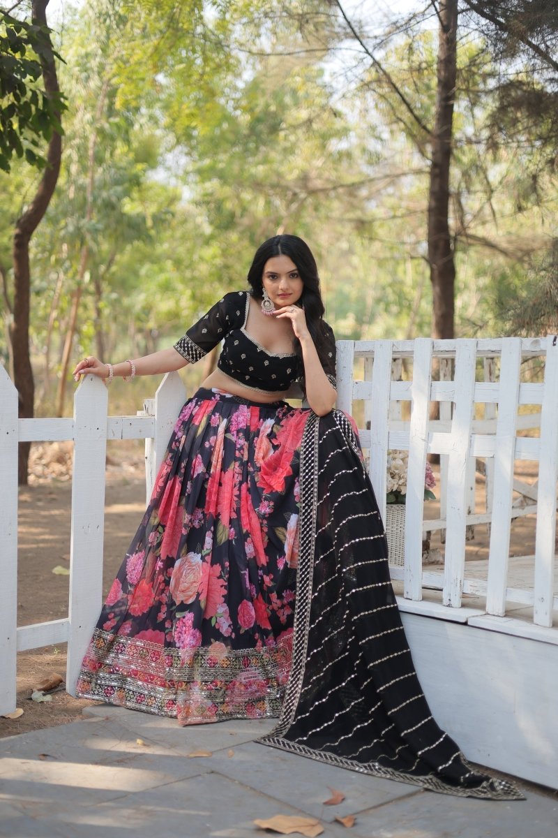 FESTIVE SPECIAL DIGITAL PRINTED LEHENGA SET (WDN105) - suitswala