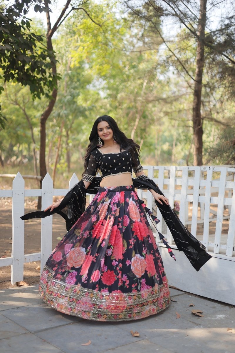 FESTIVE SPECIAL DIGITAL PRINTED LEHENGA SET (WDN105) - suitswala