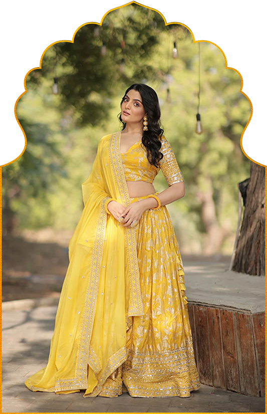 Designer Premium Gown-With-Dupatta