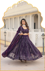 Designer Premium Gown-With-Dupatta