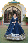 Designer Premium Gown-With-Dupatta