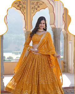 Designer Premium Gown-With-Dupatta