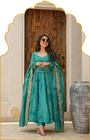 Designer Premium Gown-With-Dupatta