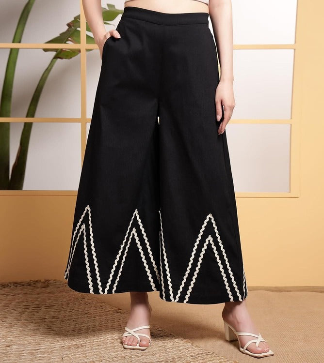 Embroidered Button-Front Co-Ord Set (CJ04)