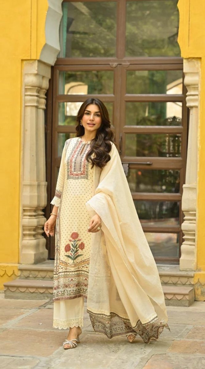 Launching Hema Maliniji's Special 3 Pcs Kurti Sets In Collaborations with Mahee Jaipur. (NFRSD03) - suitswala