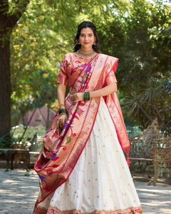 PAITHANI SPECIAL JEQUARD SILK LEHENGA CHOLI WITH DUPATTA (WDN95)01