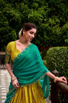 PONGAL SPECIAL POLY COTTON ZARI WEAVING WORKED LEHENGA CHOLI (WDN97) 03 - suitswala