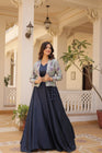 PREMIUM DESIGNER LEHENGA CHOLI WITH KOTI (WDN111) 01 - suitswala