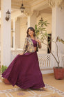 PREMIUM DESIGNER LEHENGA CHOLI WITH KOTI (WDN111) 02 - suitswala