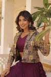 PREMIUM DESIGNER LEHENGA CHOLI WITH KOTI (WDN111) 02 - suitswala