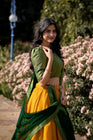 PREMIUM KANCHIPURAM LEHENGA CHOLI SET (WDN109) 03 - suitswala